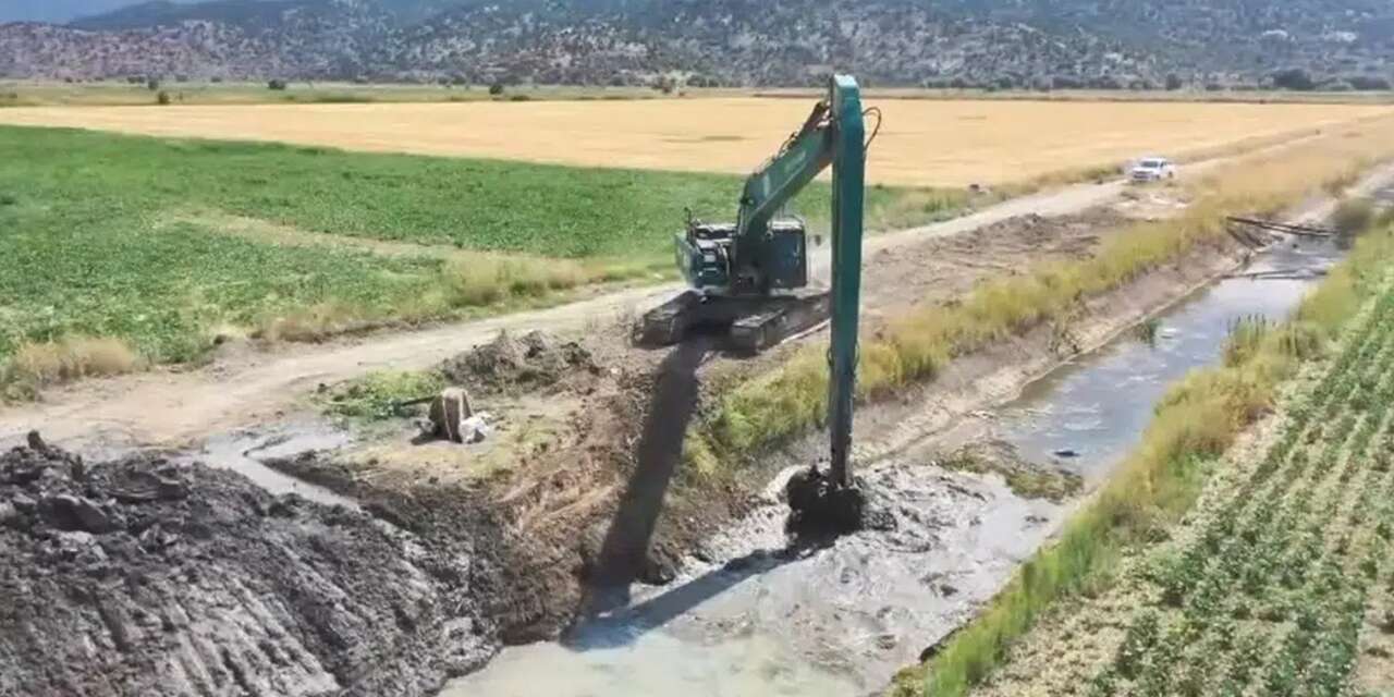 Konya’da drenaj kanalları temizlendi