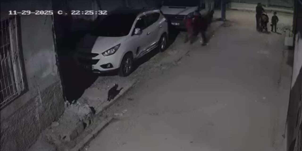 5 yaşındaki çocuğunu arabaya çarpıp yere fırlattı! O anlar kameralarda