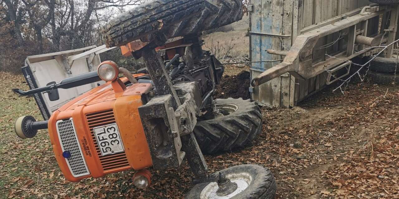 Traktörün altında kalan Alime Özcan, hayatını kaybetti