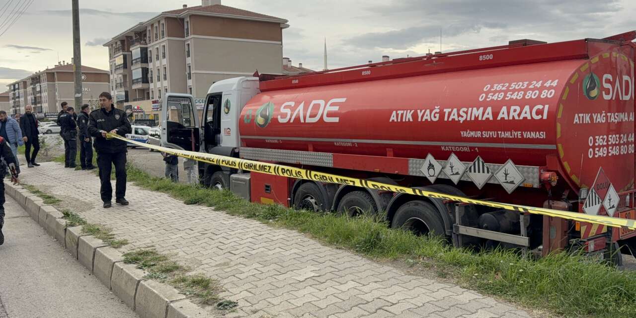 Tanker sürücüsü, araçta silahla vurulmuş halde ölü bulundu