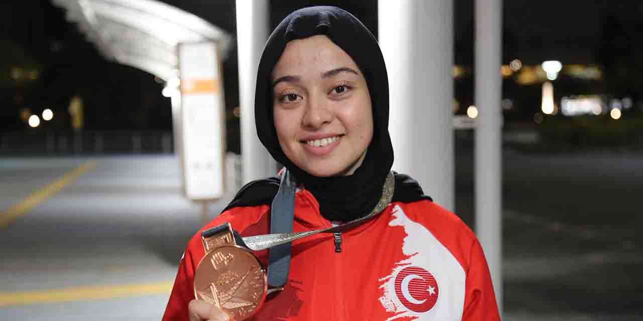 Konyalı milli sporcu sakatlığına aldırış etmedi, olimpiyat madalyası kazandı