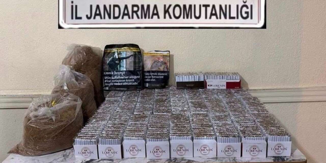 Konya’da kaçak tütün operasyonu
