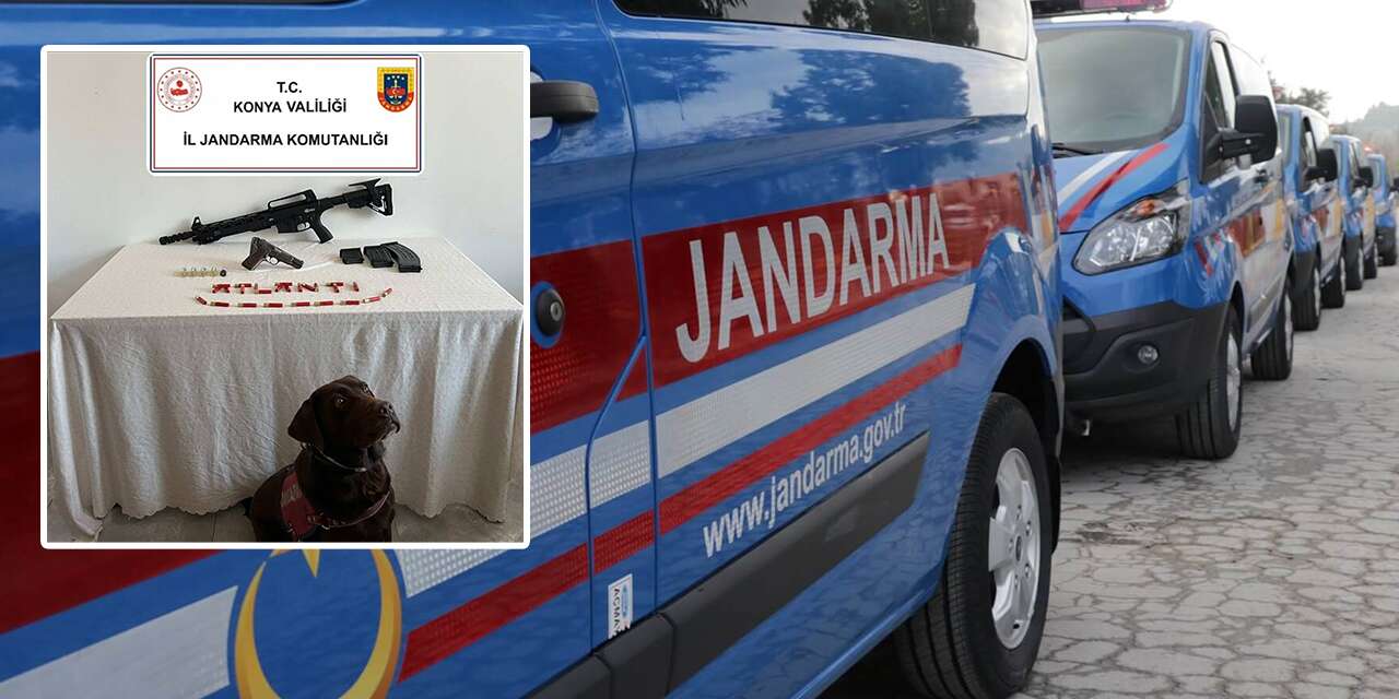 Konya’da silah kaçakçılarına darbe! İki ayrı operasyon yapıldı