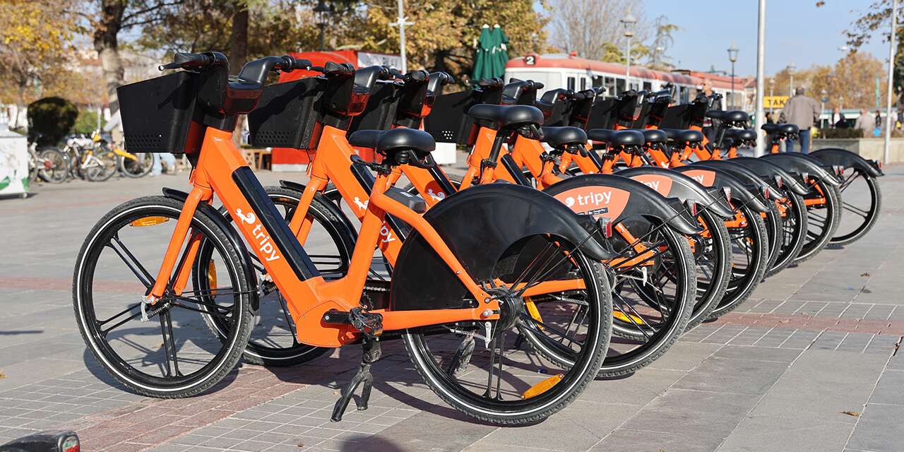 Konya’da ulaşımın yeni hali! Paylaşımlı elektrikli bisiklet dönemi başladı