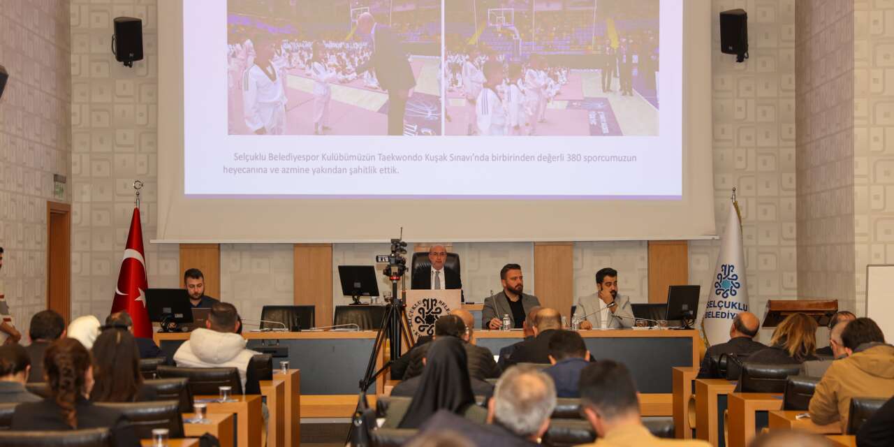 Konya’da Aralık ayı meclis toplantısı gerçekleştirildi