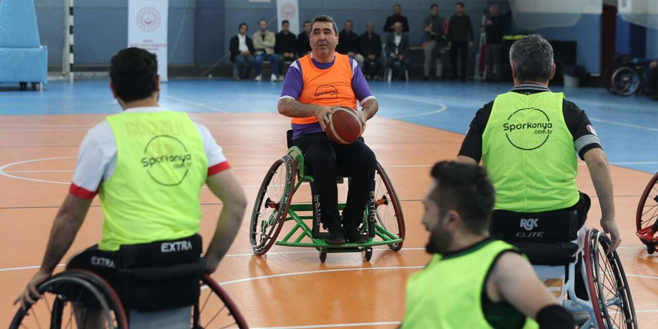 Engelliler Günü’nde Konya’da dostluk kazandı