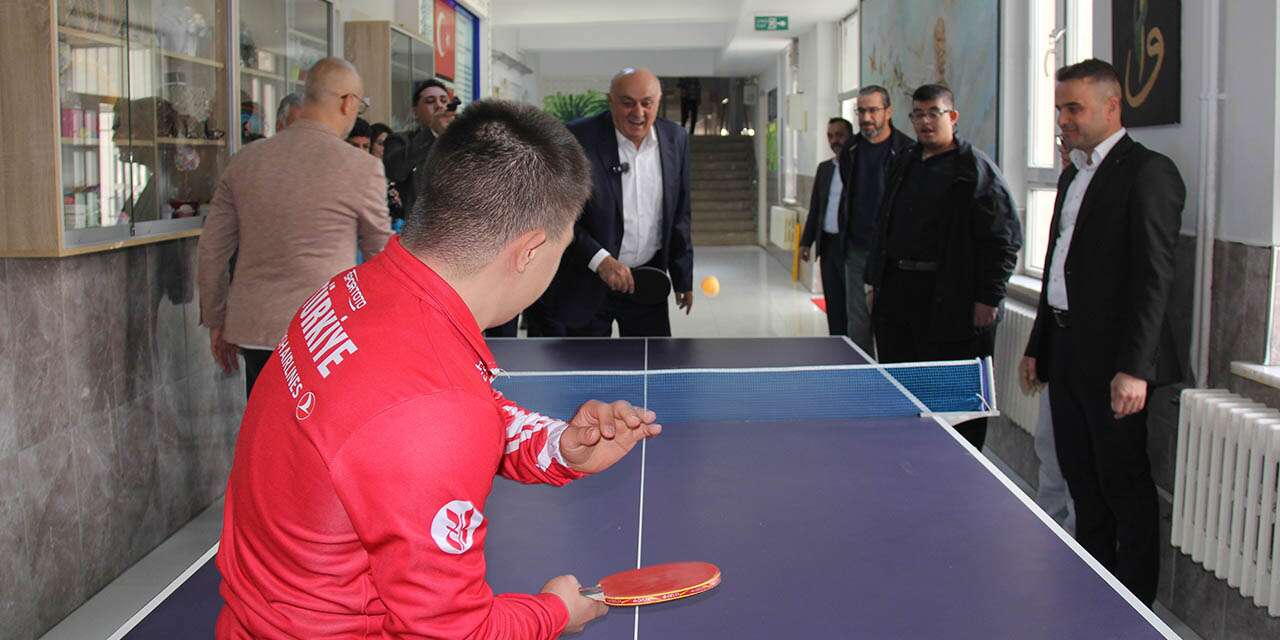 PANKOBİRLİK Başkanı Erkoyuncu, Konya’nın özel çocuklarıyla buluştu