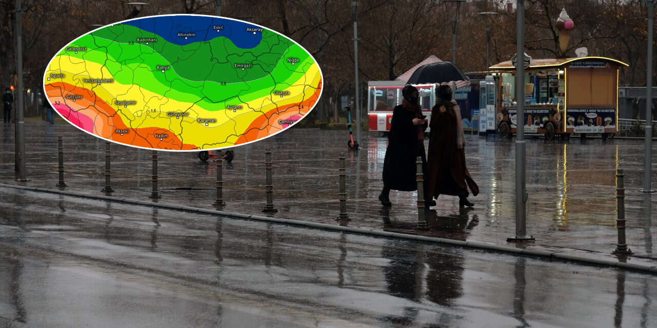 Müjdeler olsun! Son tahmin Konya hava durumu haritasını renklendirdi