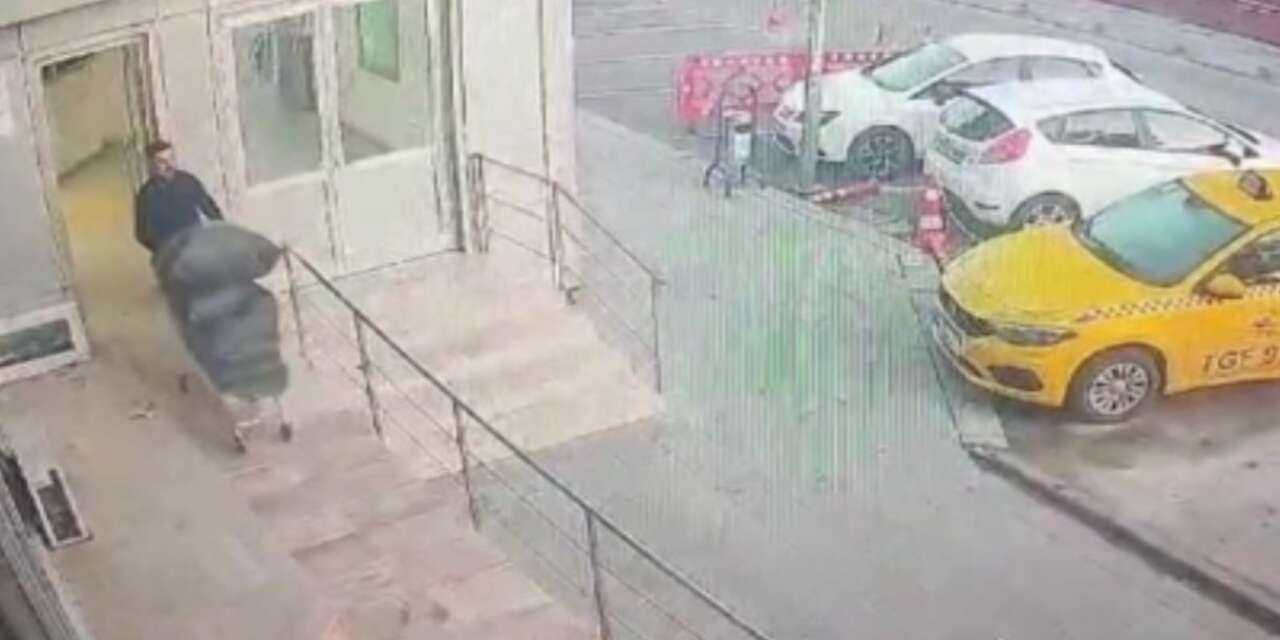 Adliyeden çöp poşeti ve market arabalı altın soygunu görüntüleri ortaya çıktı