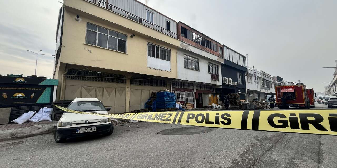 Konya’da şeker imalathanesinde korku dolu anlar