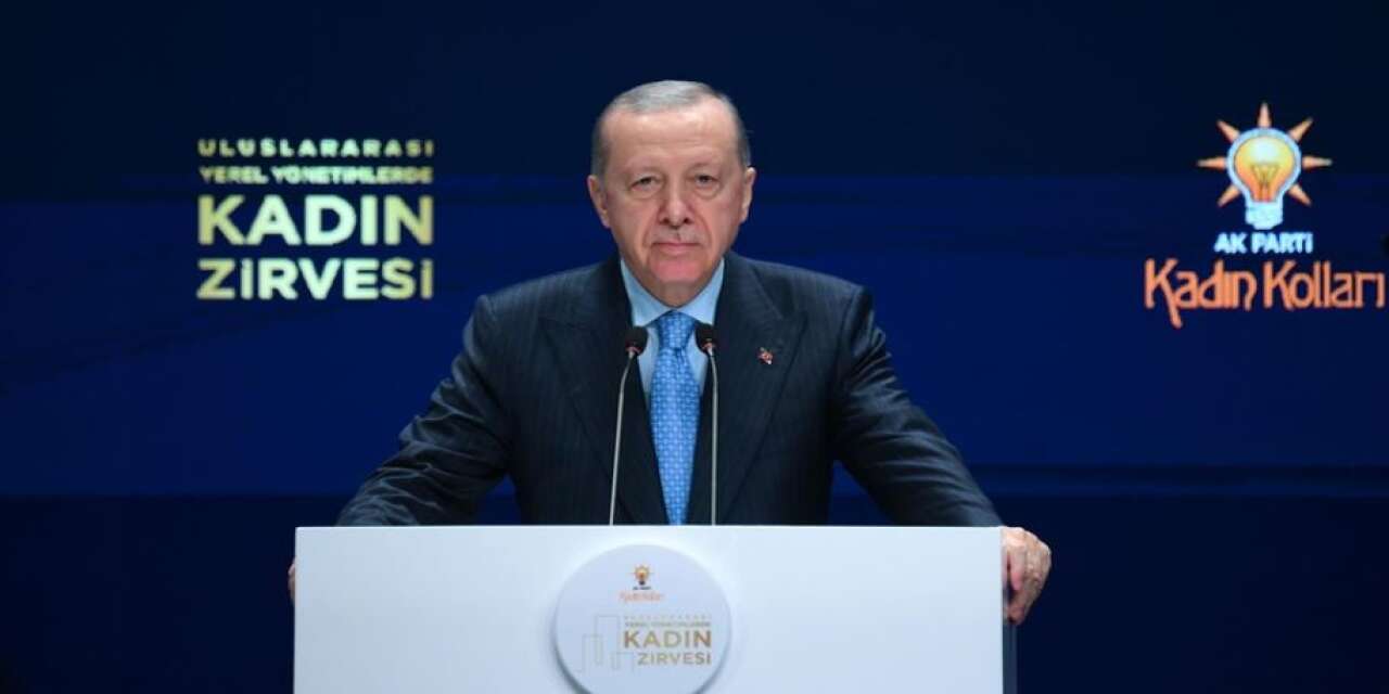Cumhurbaşkanı Erdoğan, yerel yönetimlerde kadınların etkinliğine vurgu yaptı
