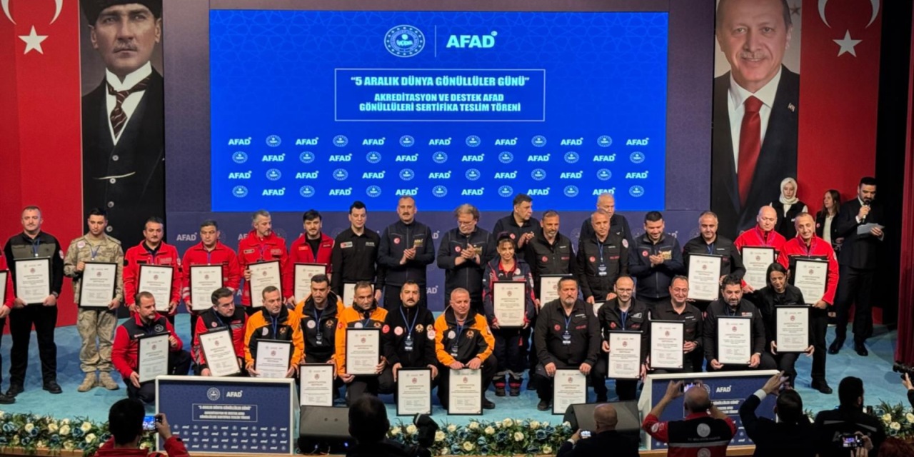 Adalet Bakanlığı AD-KUR Ekipleri, AFAD tarafından akredite edildi