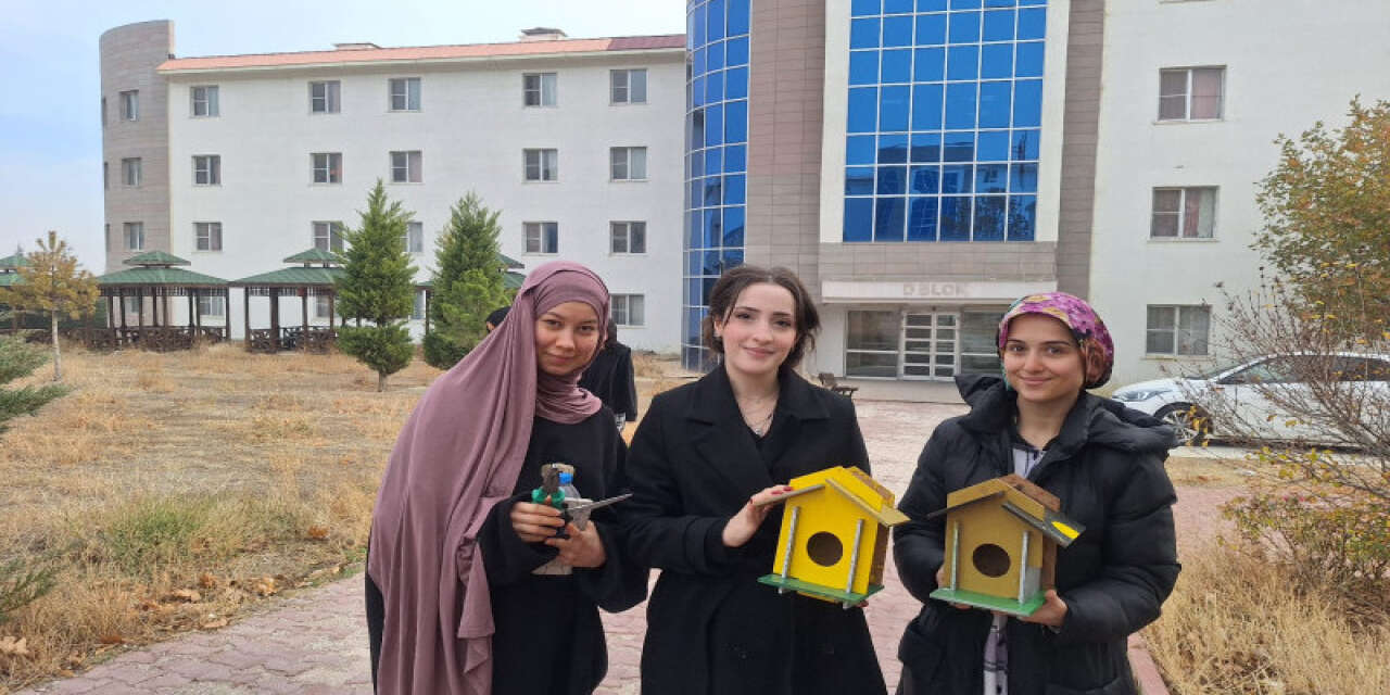 Konya’daki KYK öğrencileri yuva kurdu