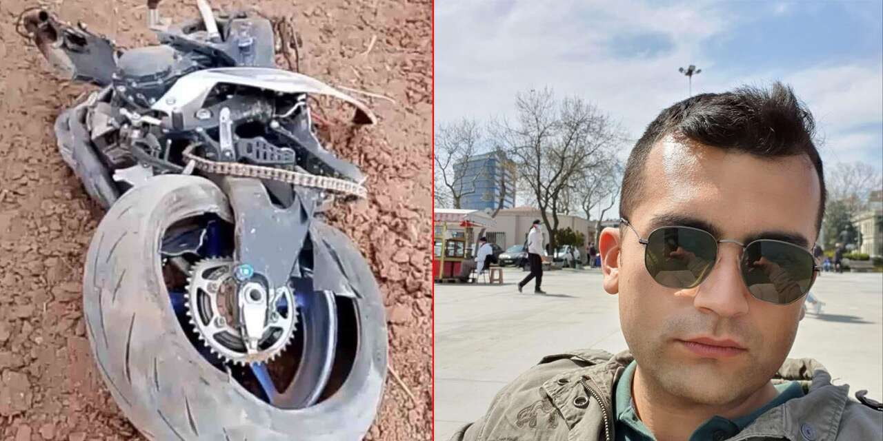 Üsteğmen Yusuf Çürüttü, motosiklet kazasında can verdi