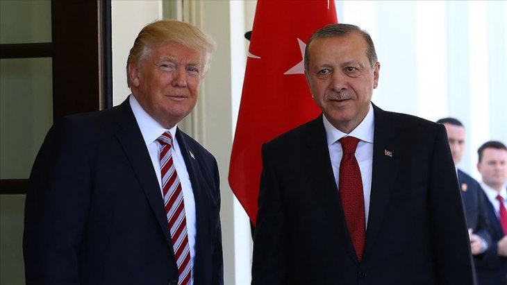 Cumhurbaşkanı Erdoğan ile Trump arasında 'koronavirüs' görüşmesi
