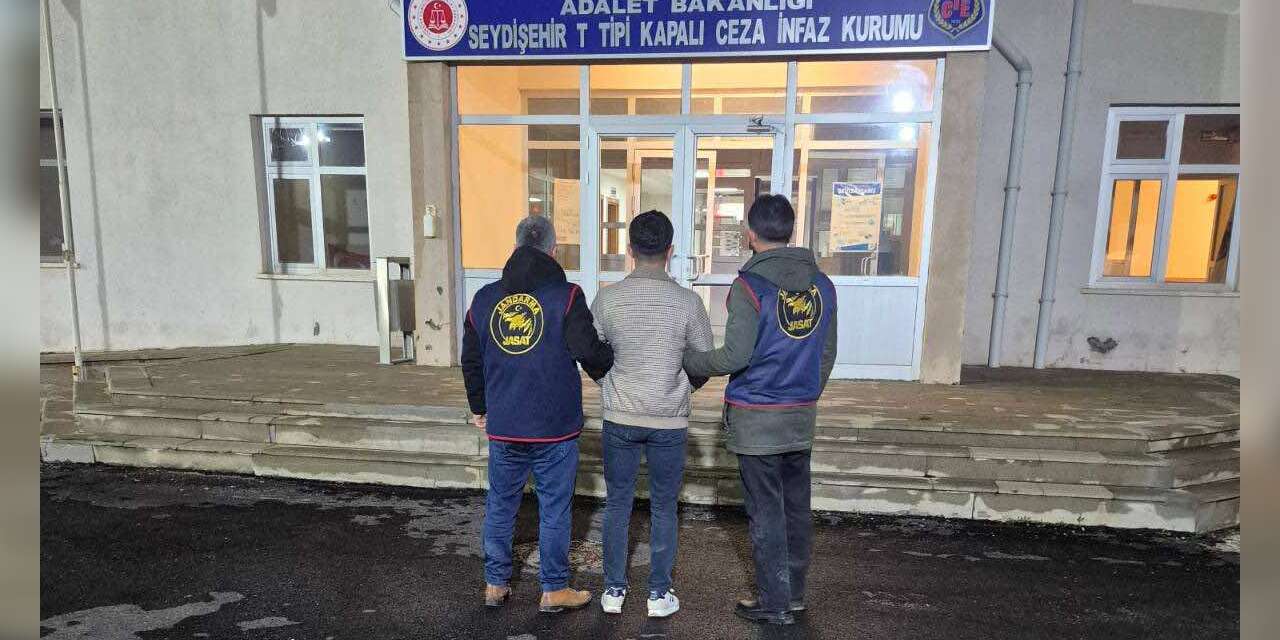 Konya’da terör örgütü üyesi hükümlü jandarma operasyonuyla yakalandı