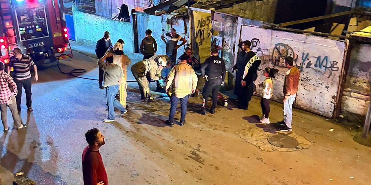 3 çocuğun öldüğü yangın faciasına ait yeni görüntüler ortaya çıktı