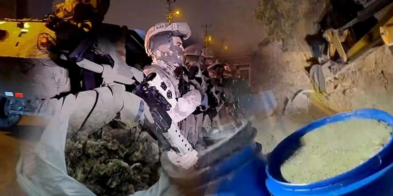 Bakan Yerlikaya duyurdu! 1,6 ton uyuşturucu ve 750 bin hap ele geçirildi