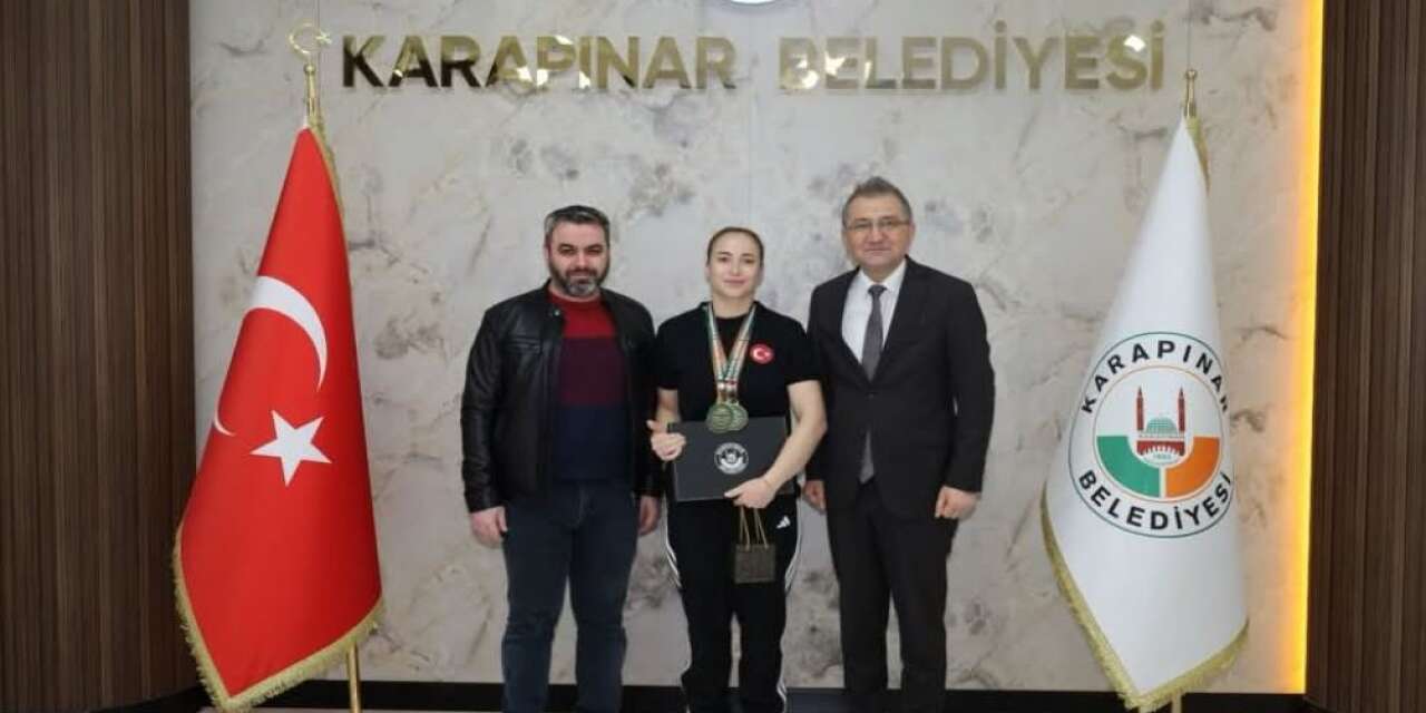 Milli Sporcu Hatice Karagöz’den Konya Karapınar’a gurur veren başarı