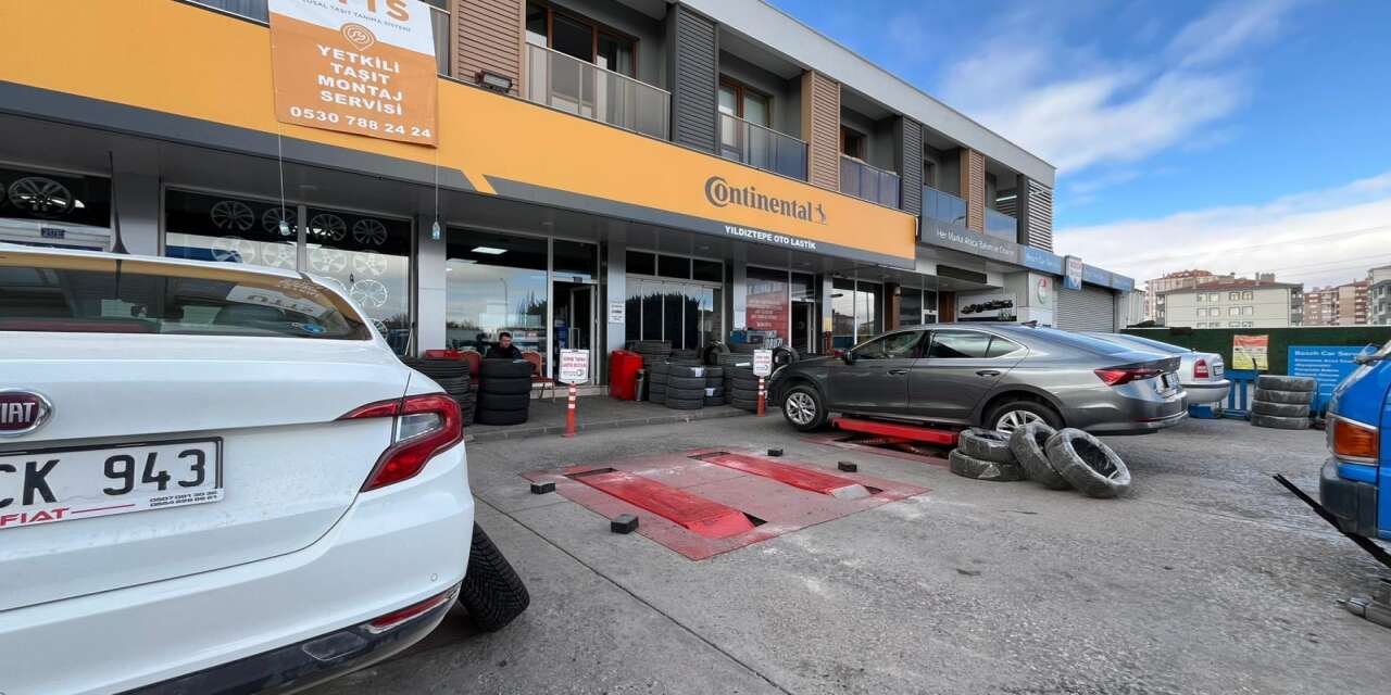 Konya’da kış lastiği yoğunluğu sürüyor