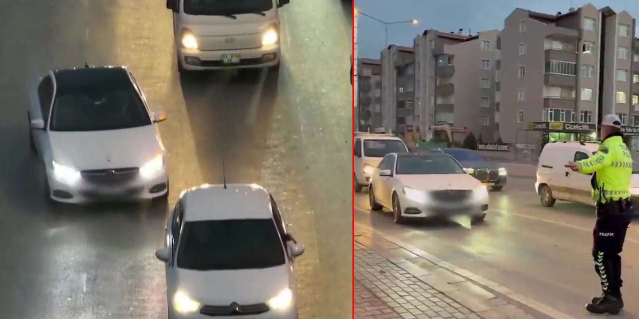 Konya’nın kaynakçıları bu kez polis dronuna yakalandı