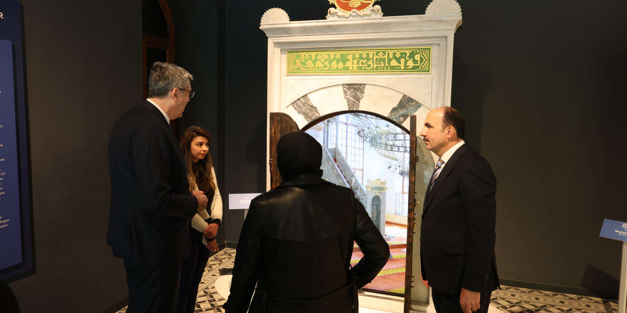 Şeb-i Arus için Konya’dalar! Ağırlamayı Başkan Altay yaptı