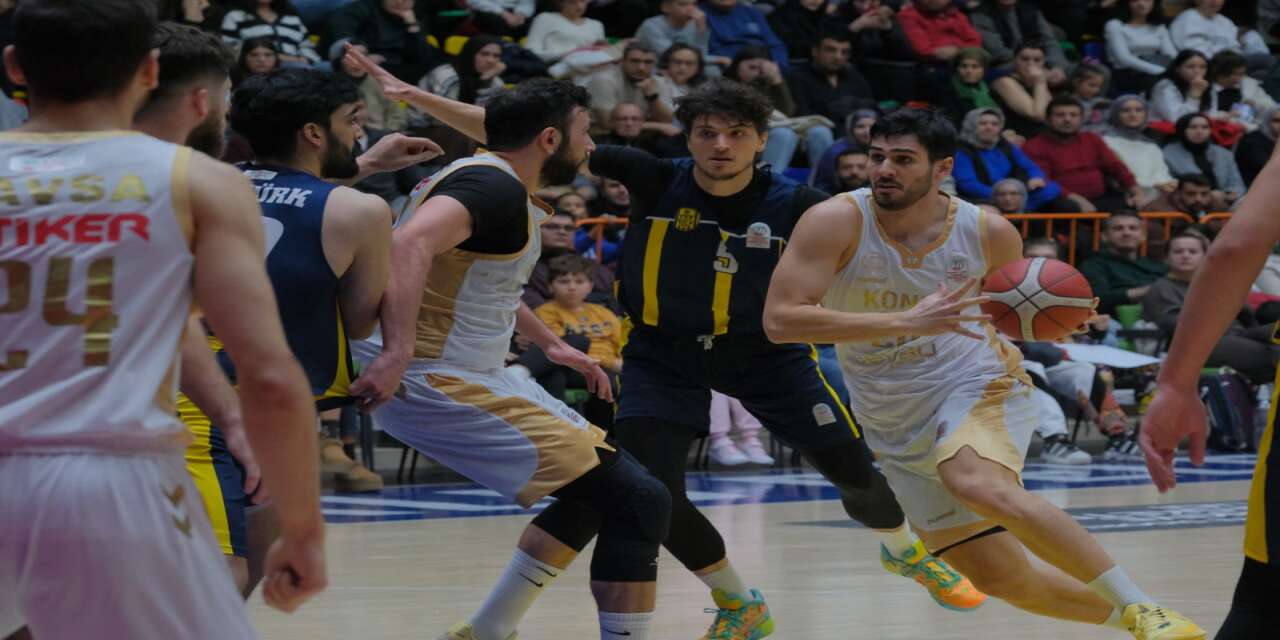 Konya Büyükşehir evinde fark yaptı: 86-70