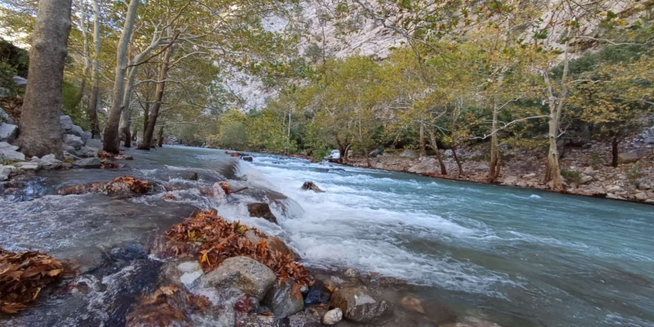 Çöle dönen doğa harikası yeniden coştu