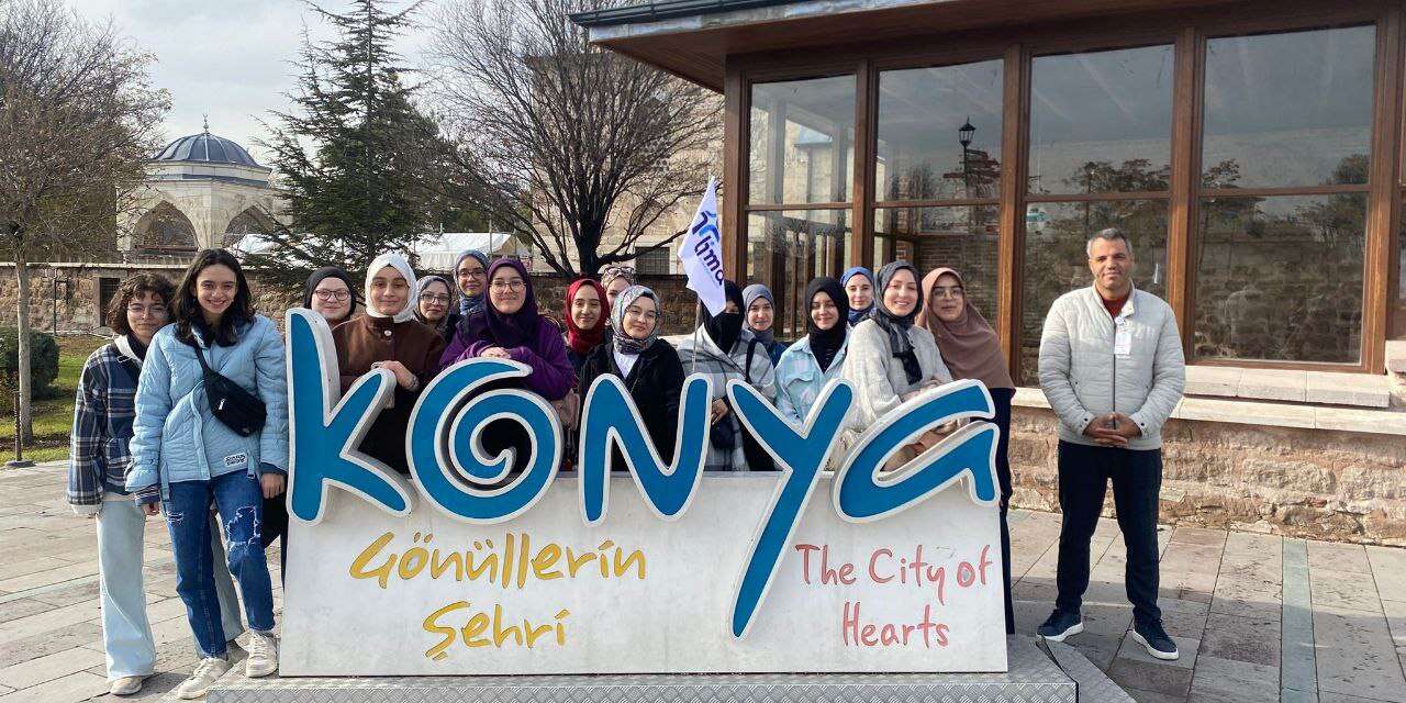 Konya’da öğrenciler Şeb-i Arus rotası çizdi