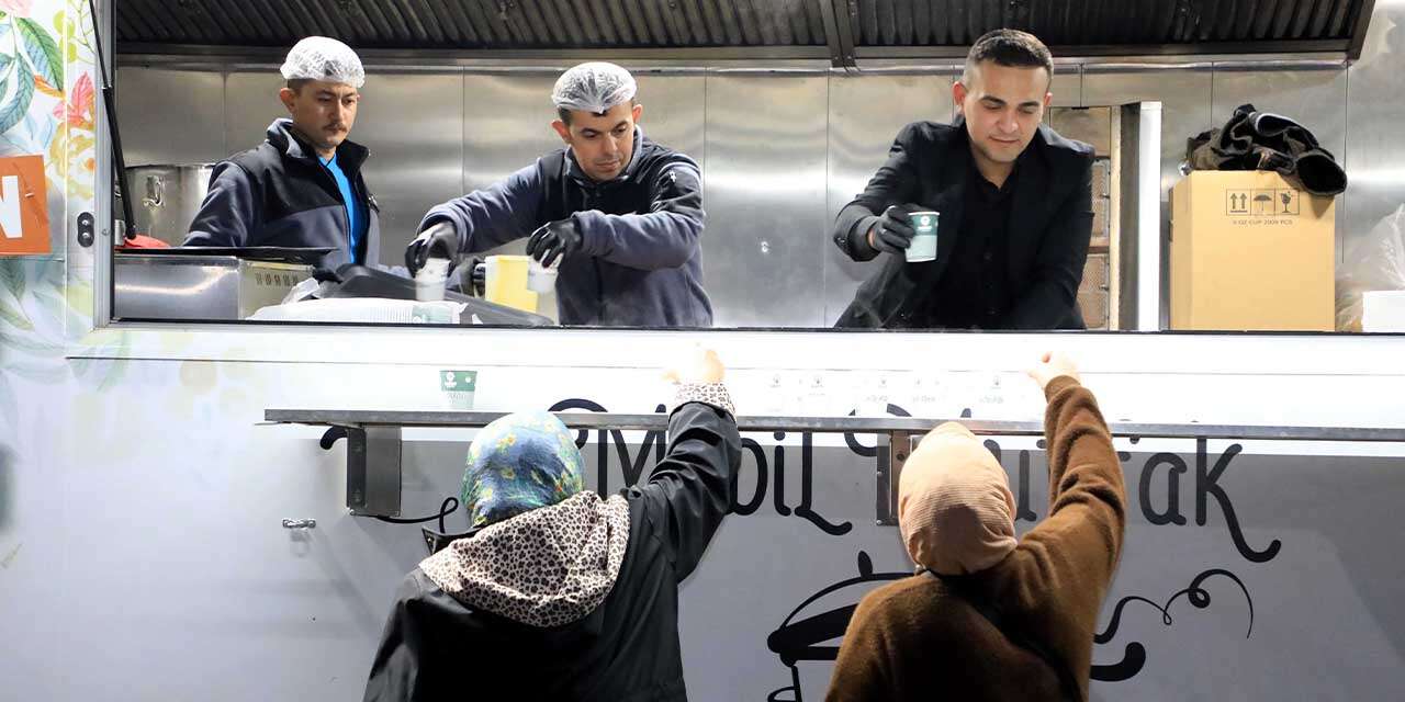 Konya, gönüllerin yanı sıra insanların içini de ısıtıyor