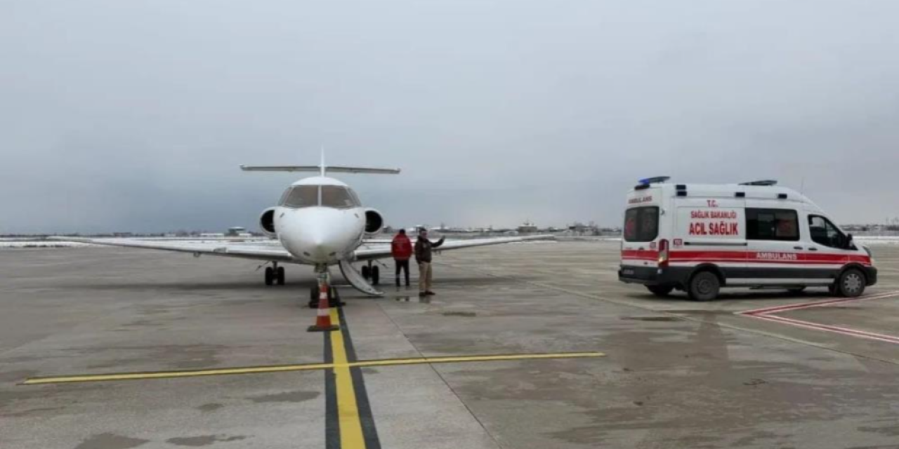 Yenidoğan bebek için Van’dan Konya’ya hava köprüsü