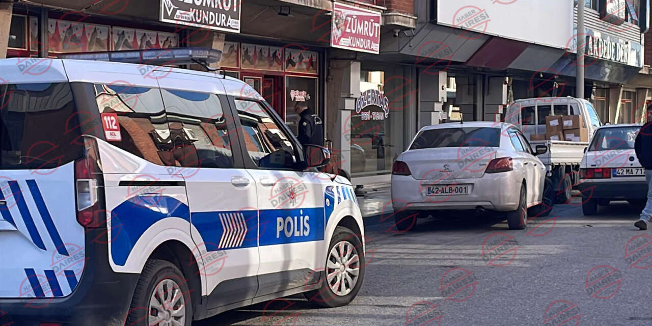 Konya'daki sanayi sitesinde silahlı saldırı! 1 kişi vuruldu