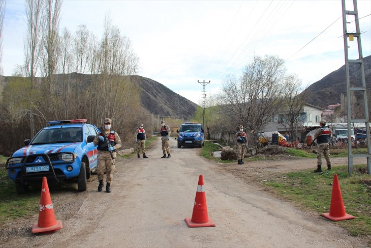 Sivas'ta 1 köy daha Kovid-19 tedbirleri kapsamında karantinaya alındı