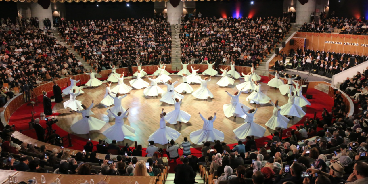 Şebi Arus’ta Konya’dan dünyaya huzur ve birlik mesajı