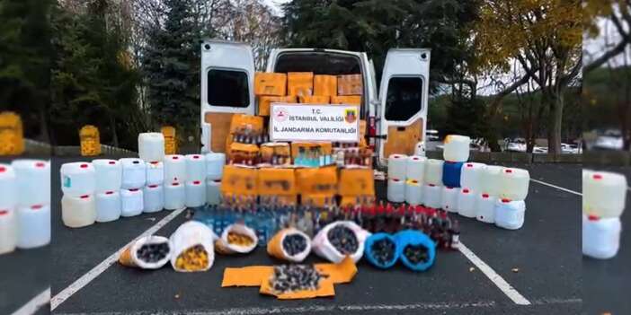 17 ilde operasyon! 27 bin 886 litre sahte içki bulundu