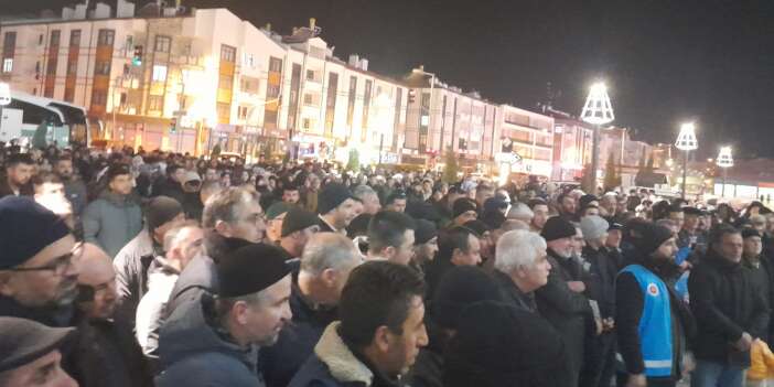 Konya’dan kutsal topraklara yolculuk başladı