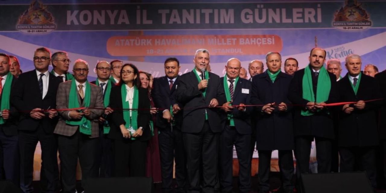 9. Konya İl Tanıtım Günleri İstanbul’da başladı