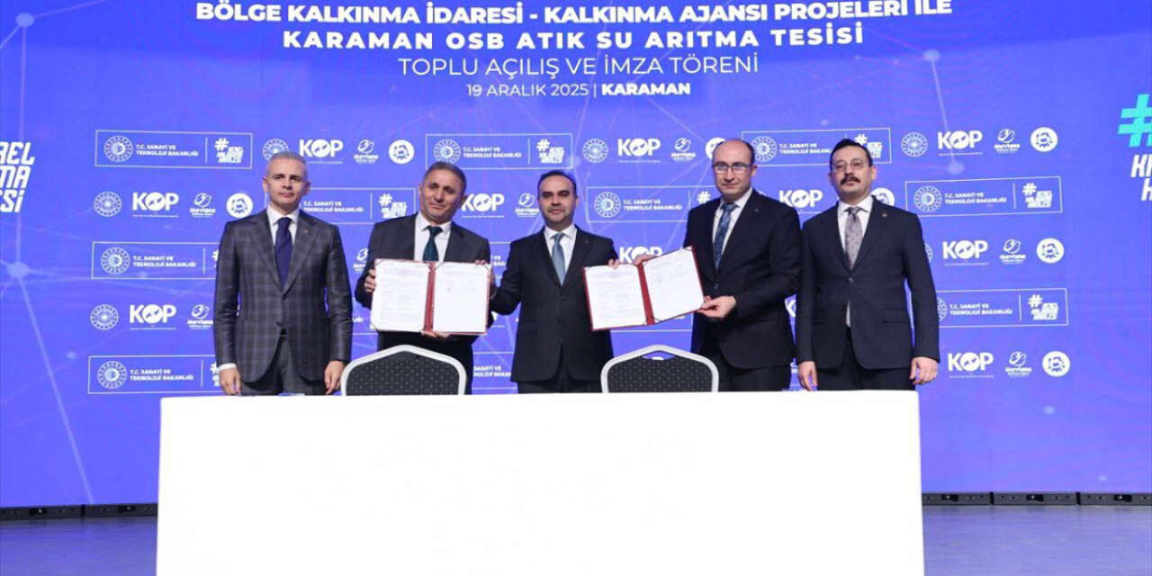 Bakan Kacır: Karaman’da 14 bin 750 kişiye iş kapısı açıldı