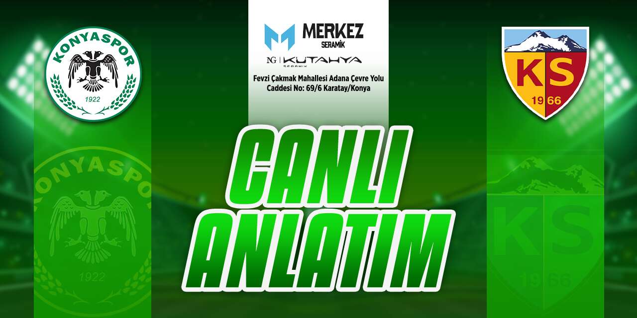 Konyaspor – Kayserispor l CANLI