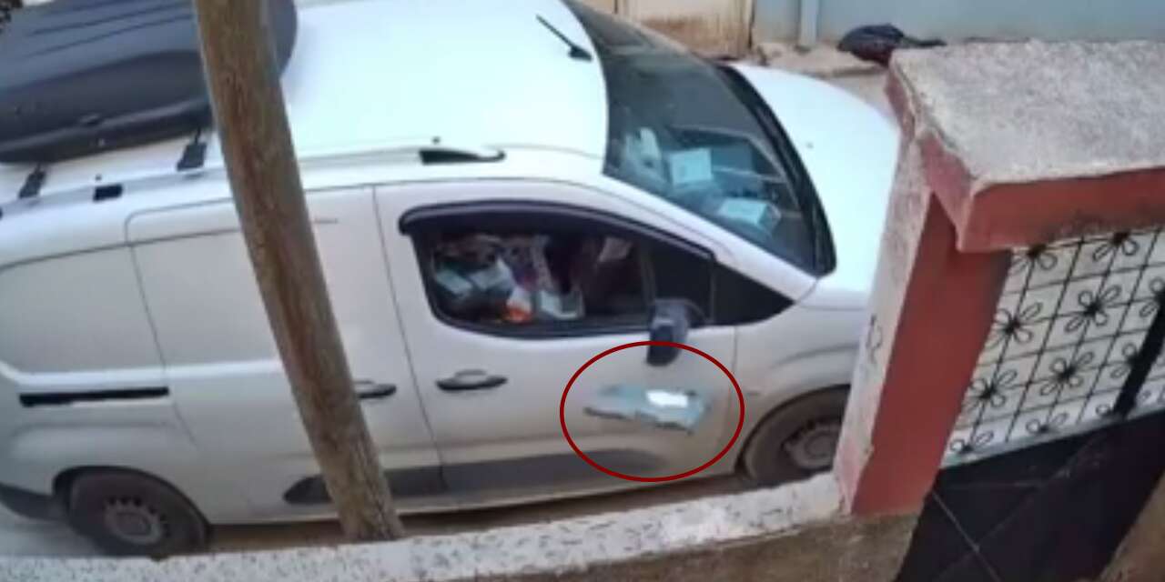 Kargocudan pes dedirten hareket! Böyle temassız teslimat görülmedi