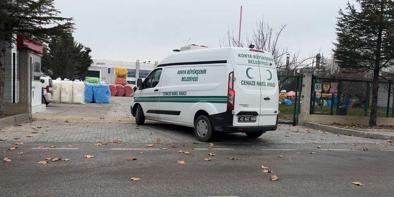Konya’da feci iş kazası! Forkliftin önüne düşen işçi kurtarılamadı