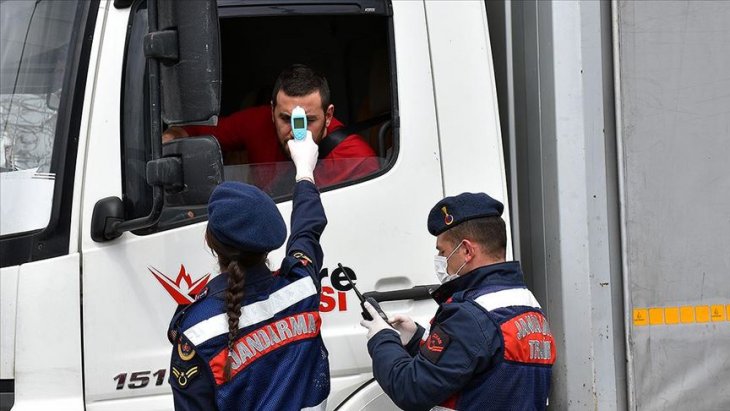 43 ilin geçiş noktası şehirde 'Kovid-19' denetimi