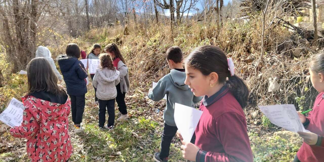 Konya’nın küçük ekoloji elçileri doğayı keşfediyor