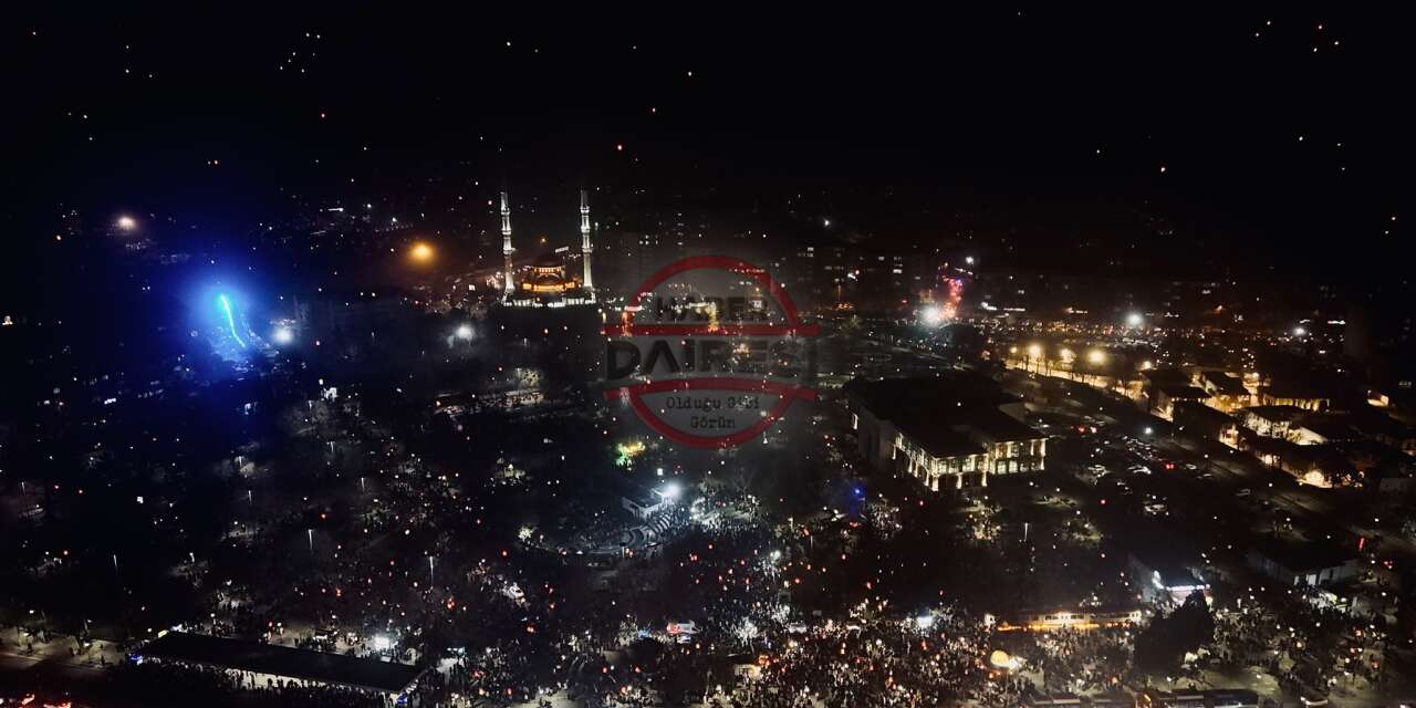Konya’da fener alayı coşkusu meydanlara sığmadı