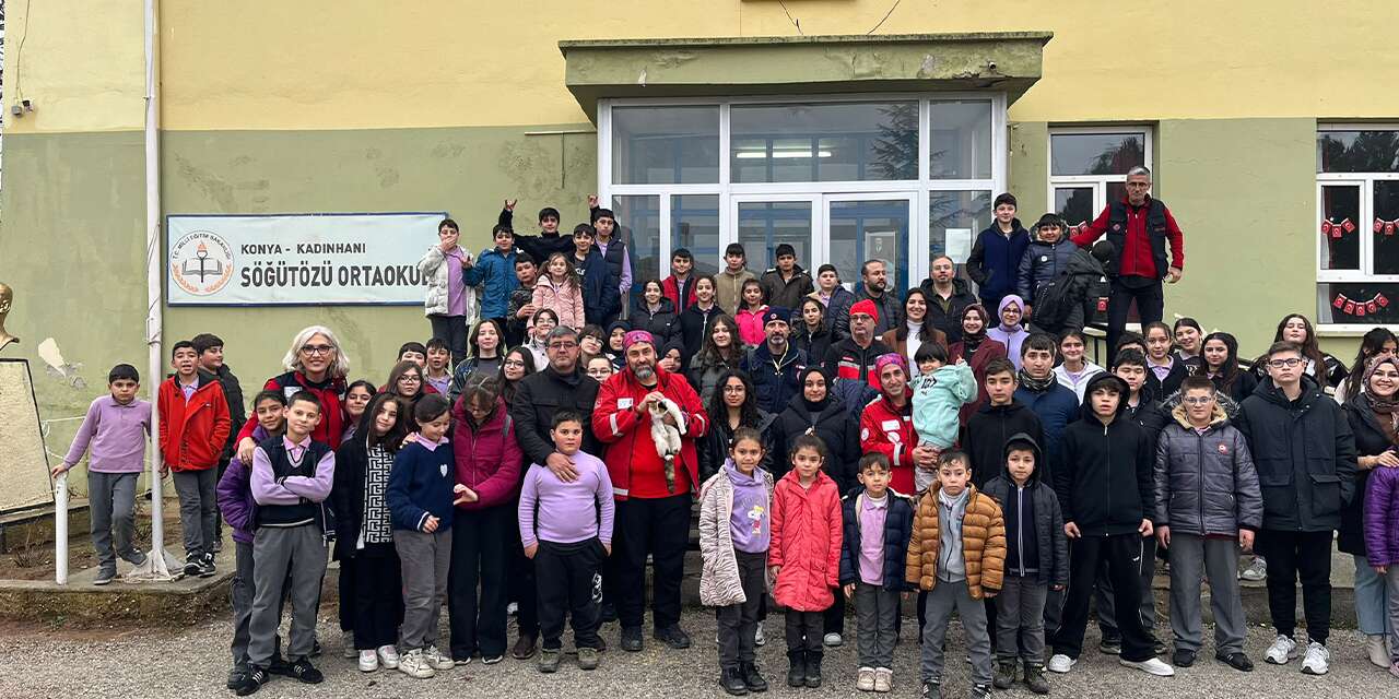 Tatbikat gerçeği aratmadı! Konya’da afetlere hazır nesiller yetişiyor