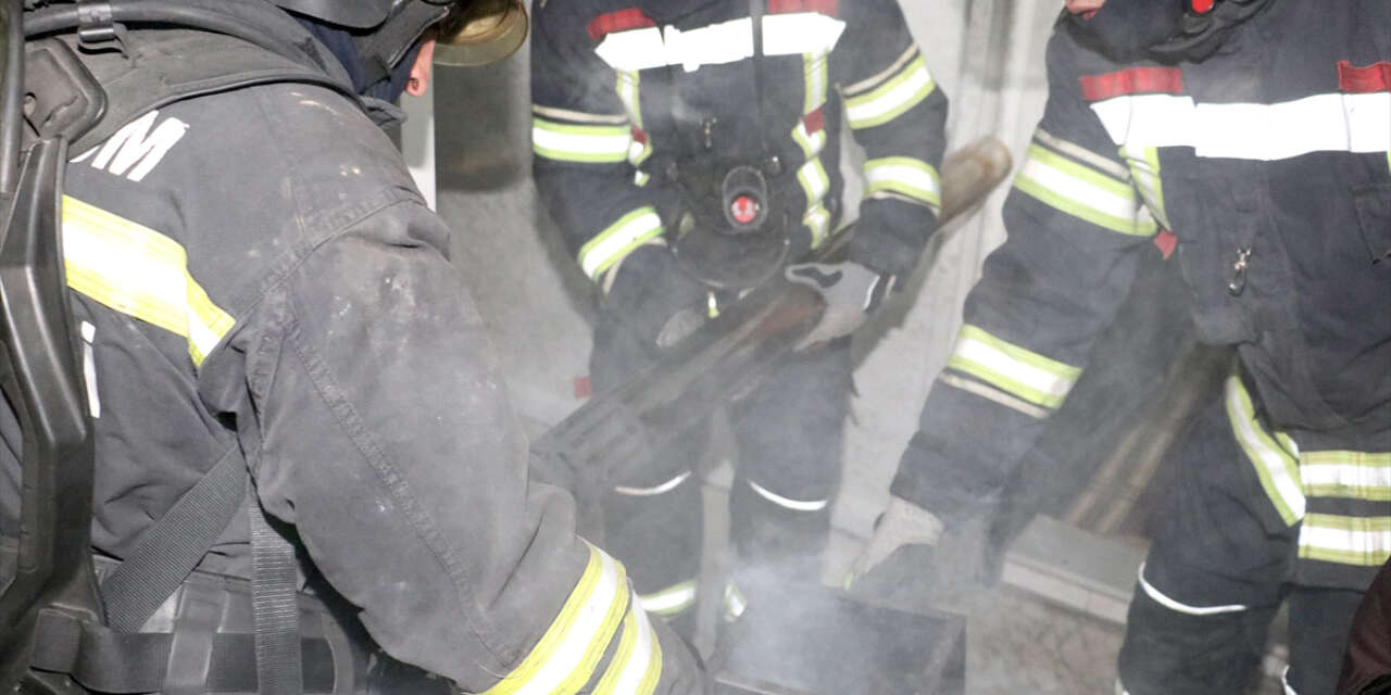 Sobayı yakıp yattı, ölümden komşuların ihbarı kurtardı