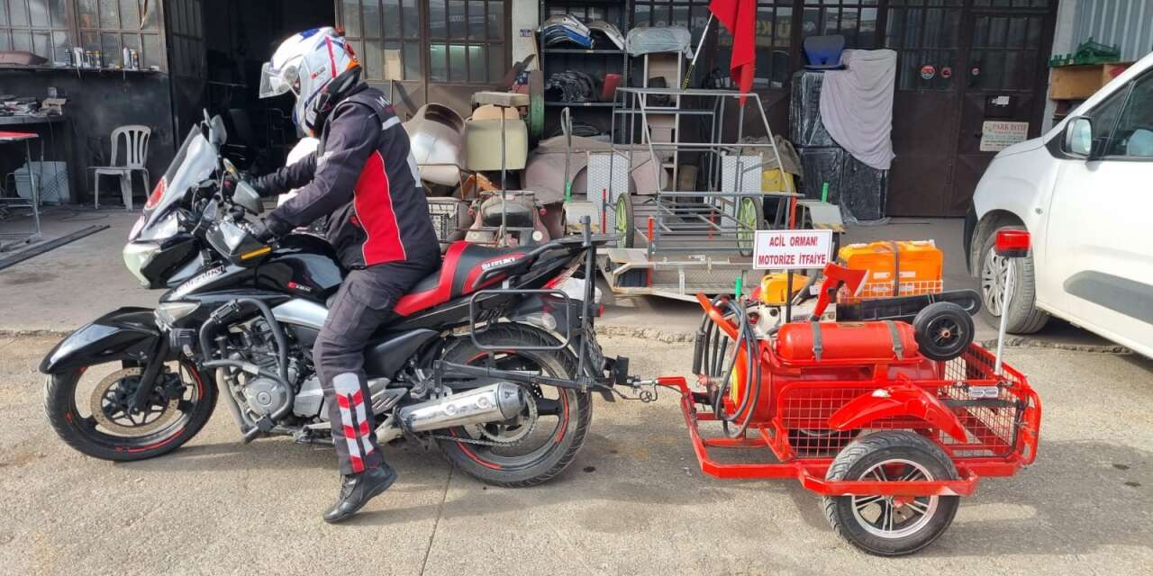 Bu sitem yangını kıvılcım anında durduracak! Boğarak söndürüyor