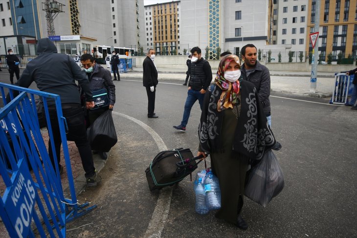 Konya'da umreciler, devlet yurdu kalitesiyle kendilerini 'evlerinde gibi' hissetti