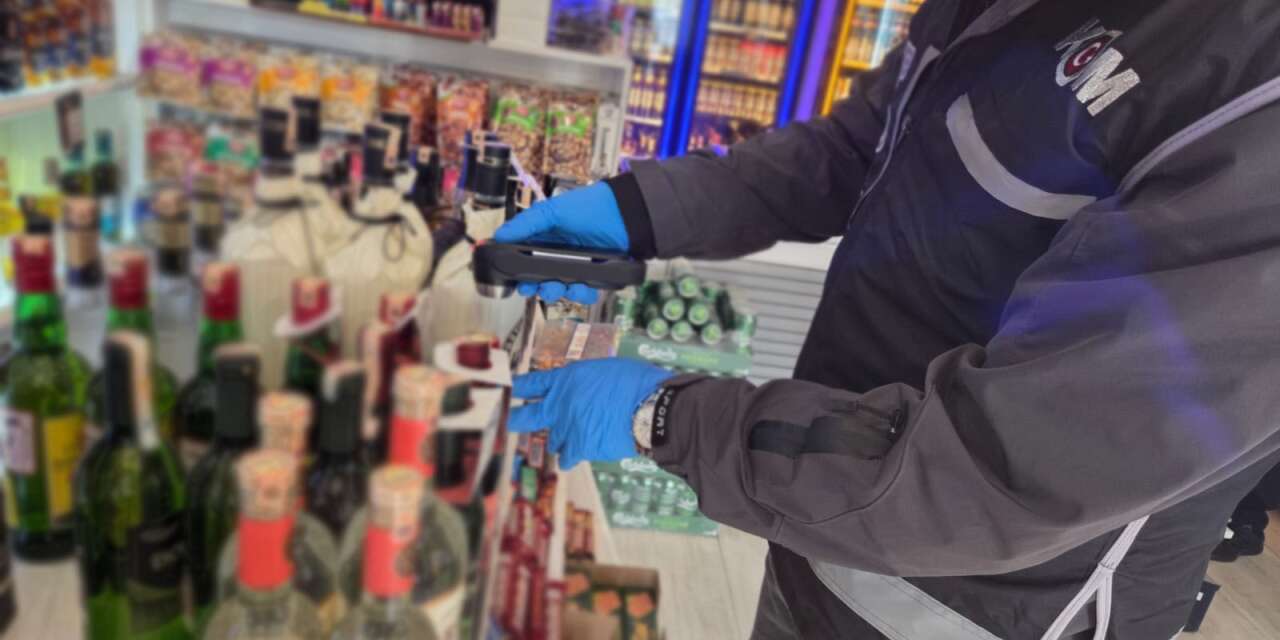 Konya’da yılbaşı öncesi sahte ve kaçak içki denetimi arttı
