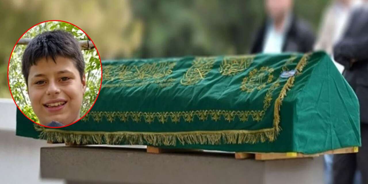 Konya’daki kazada can veren 14 yaşındaki Mehmet’e acı veda